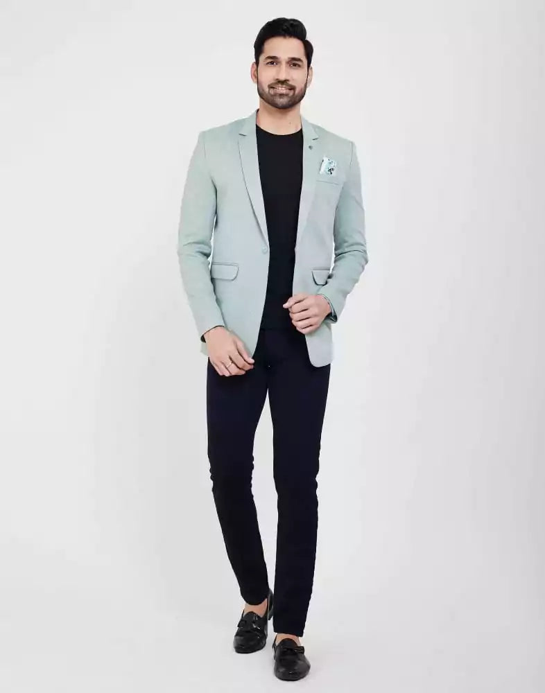 Firozi Jodhpuri Self Textured Blazer