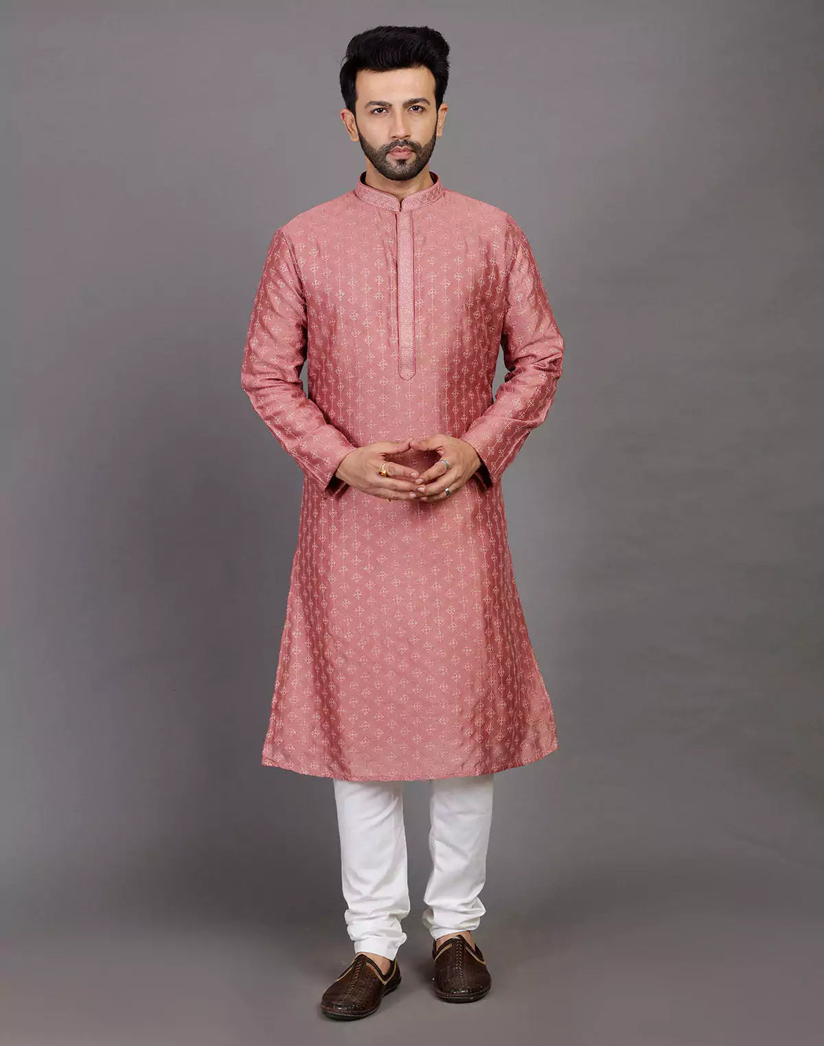 Stylish All Over Sequence Work Party Wear Kurta Set
