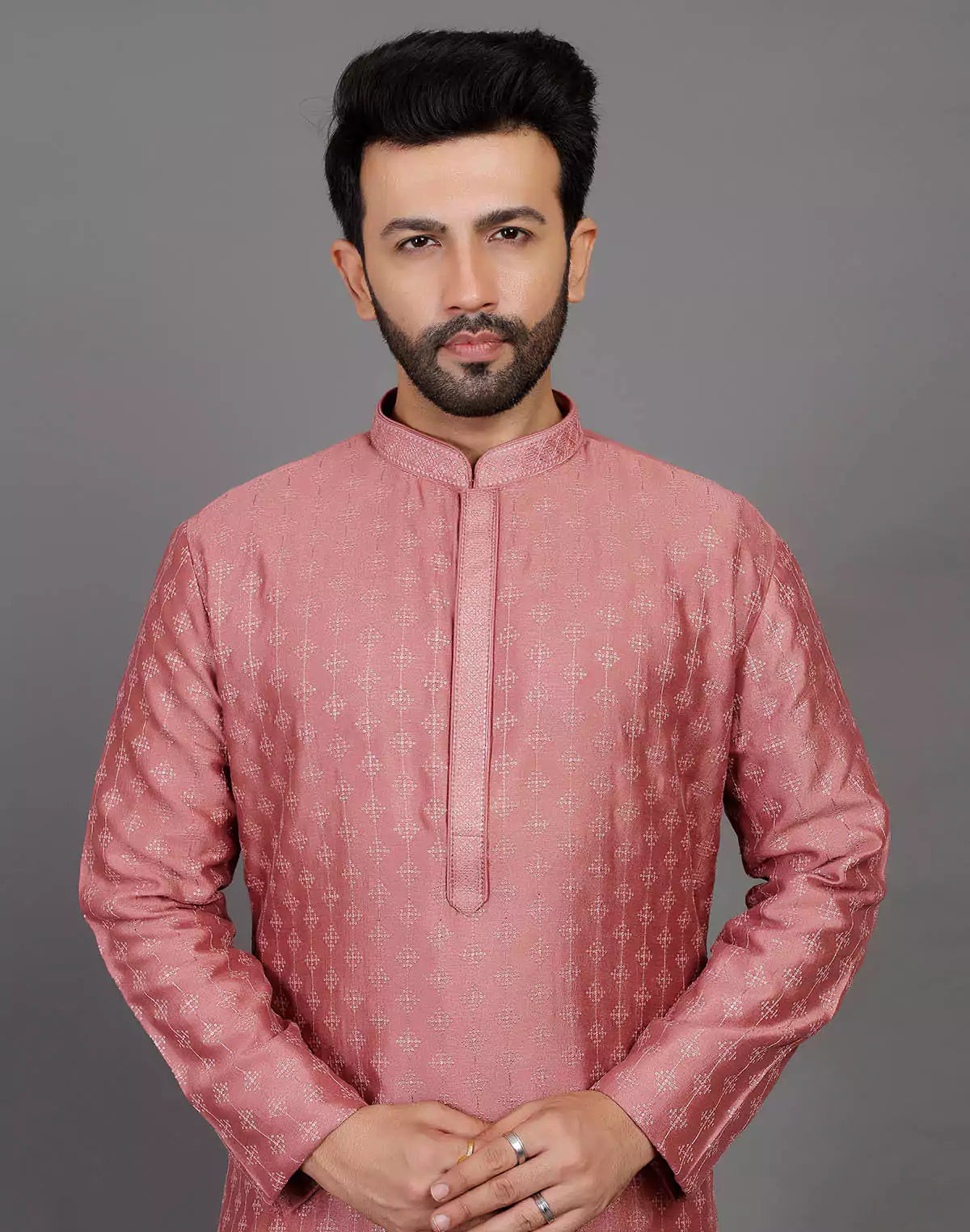 Stylish All Over Sequence Work Party Wear Kurta Set