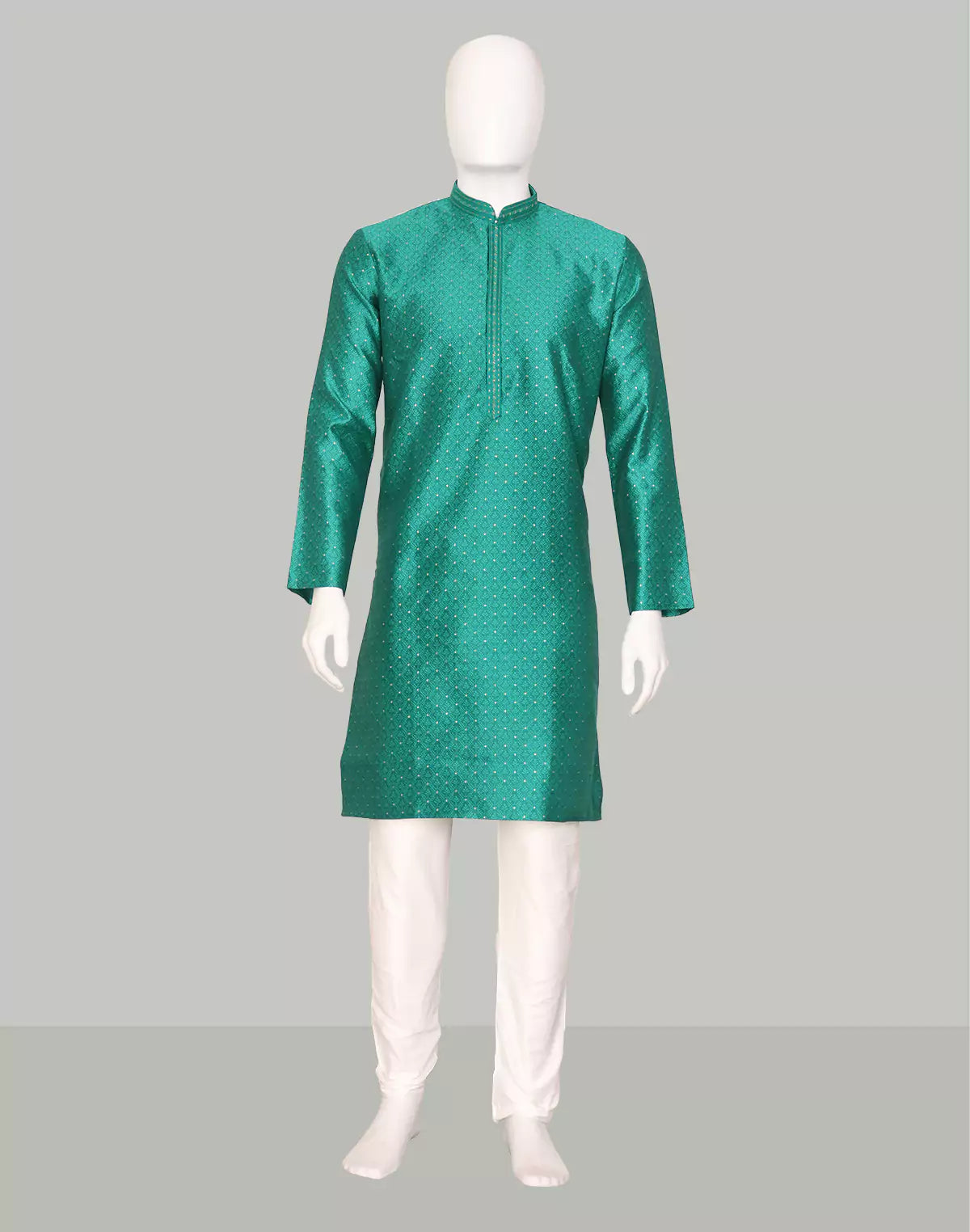 Rama Self Weaving Jacquard Kurta Pajama Set
