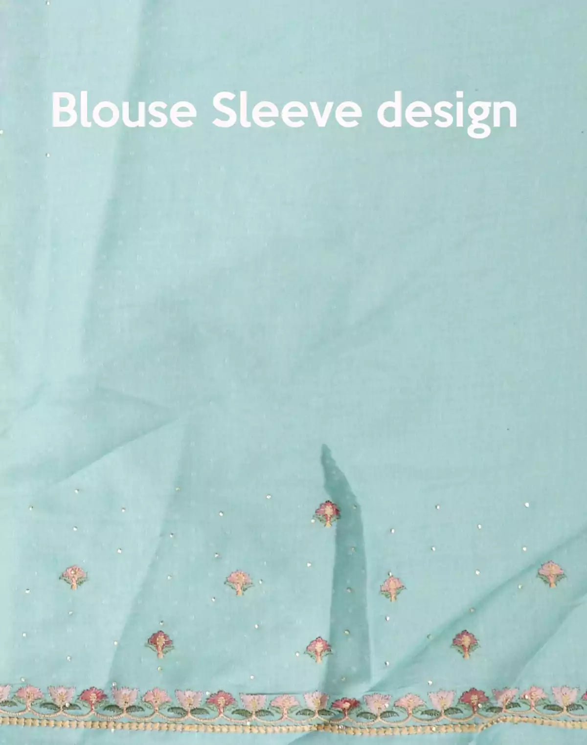 All Over Heavy Embroidery work Raw Silk Saree