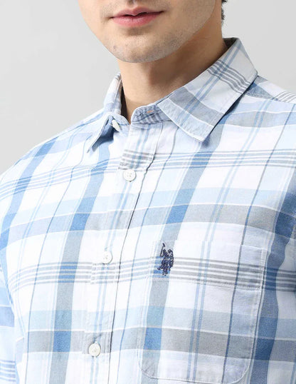 Denim Co Indigo Blue Cotton Men&