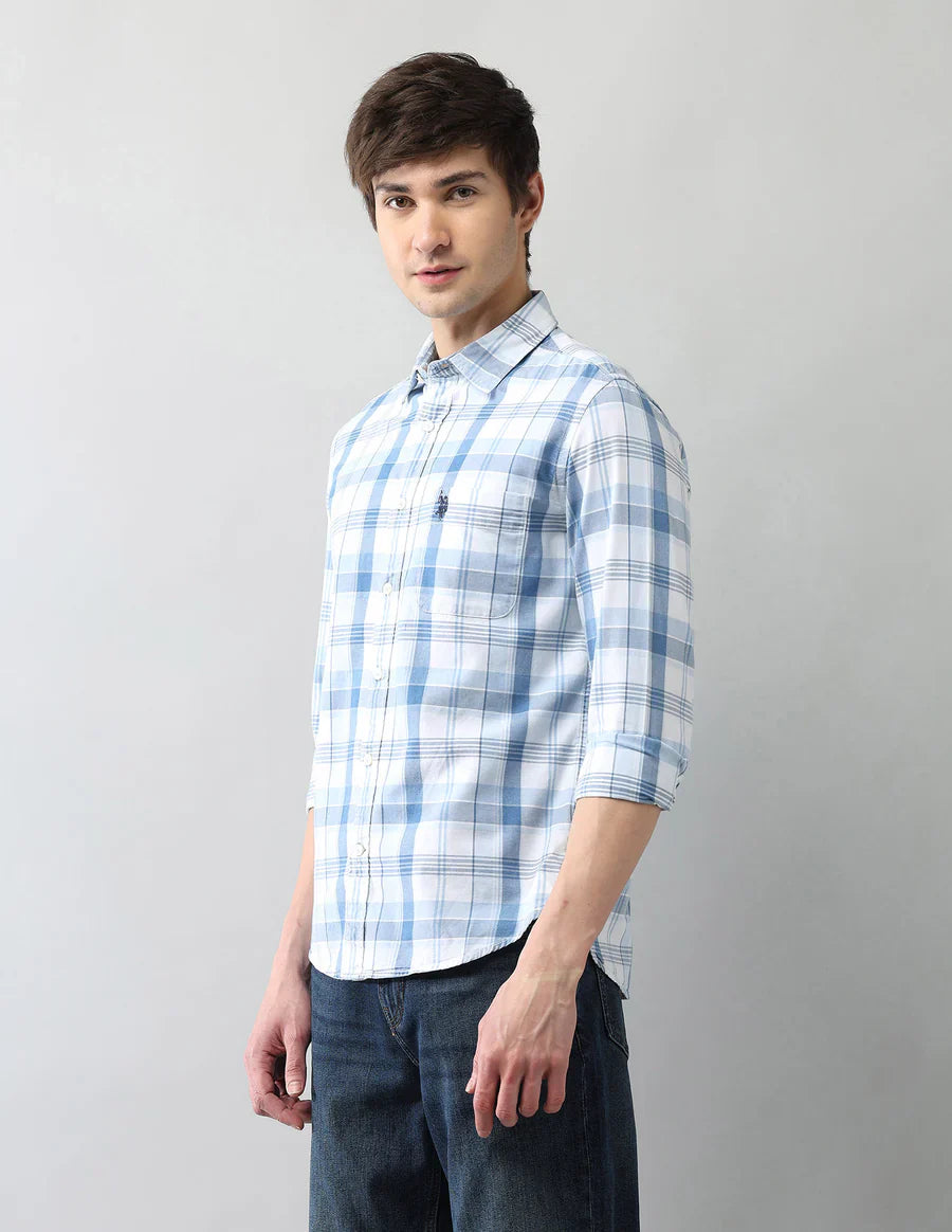 Denim Co Indigo Blue Cotton Men&