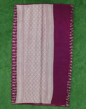 Banaras Saree with Contrast Blouse