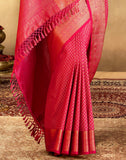 Beautiful Brocade design Soft Banaras Saree