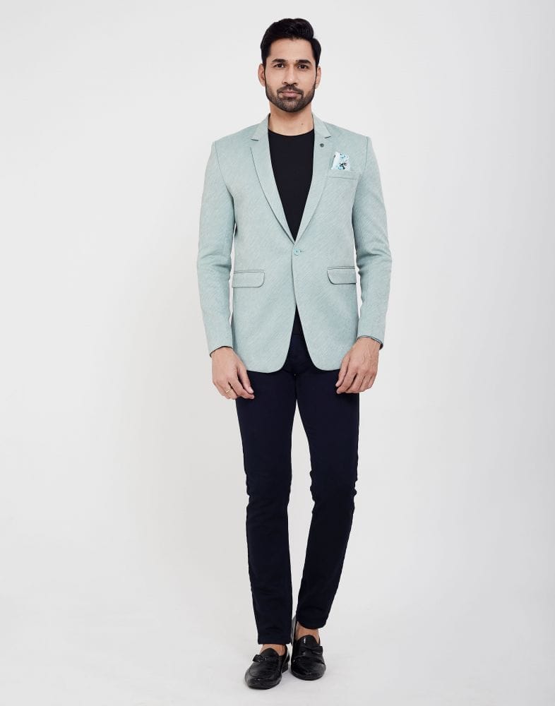 Firozi Jodhpuri Self Textured Blazer