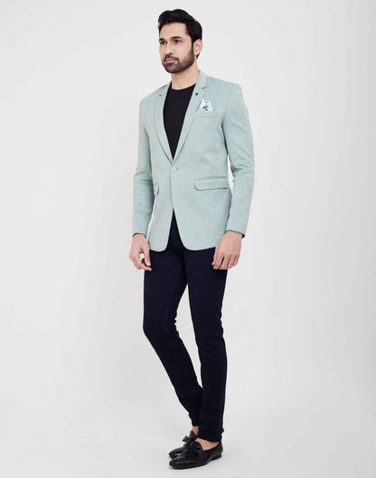 Firozi Jodhpuri Self Textured Blazer