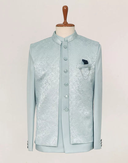 Self Graphic Design Satin Bandhagala Set