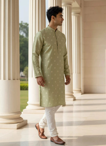 Floral Print with Zari Booti&