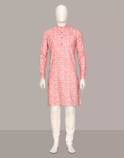 Light Peach Paisely Butta&