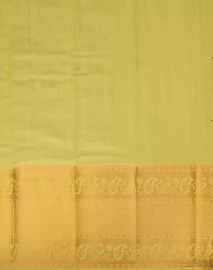 Kanchi Kalamkari Print Peach Saree