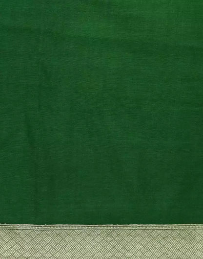 Green Weave Semi Georgette Saree