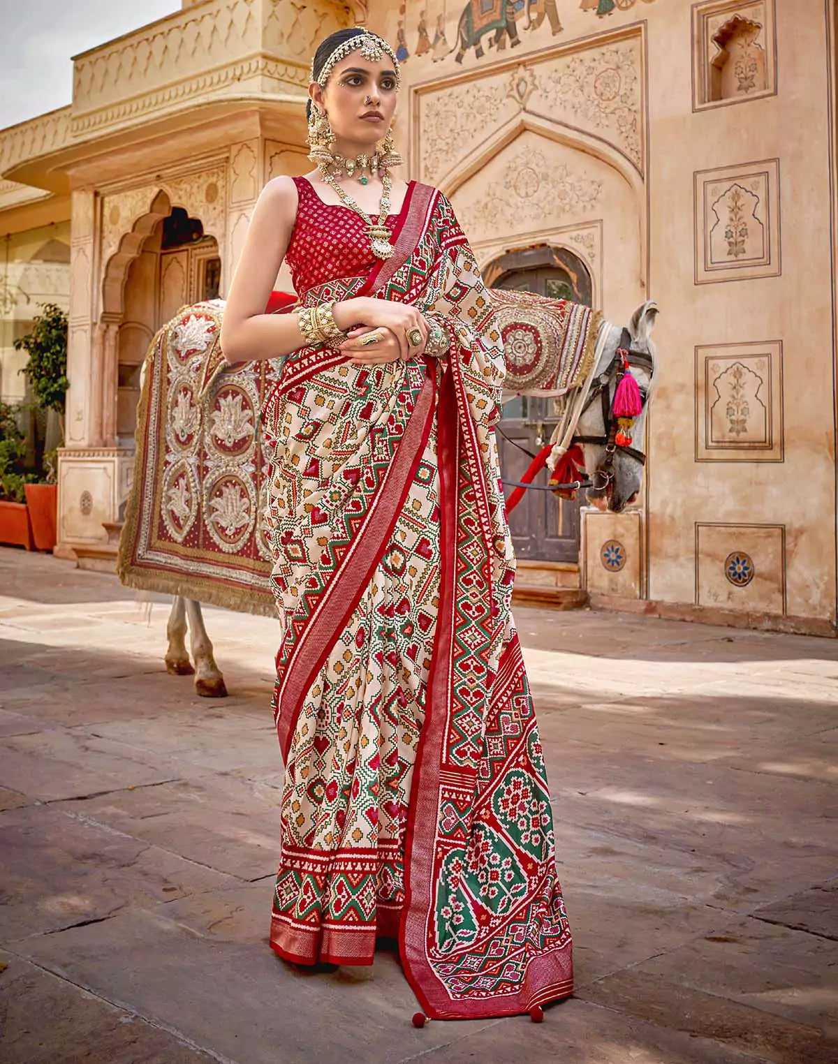 Patola Silk Ikat Saree