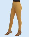 TwinBirds Caramel custard Cotton Lycra Pencilcut Women legging