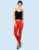 TwinBirds Coral flame Cotton Lycra Pencilcut Women legging