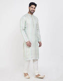 Light Green Soft Silk Stylish Kurtha Pajama