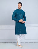 Gliietering and Stylish Party Wear Kurta Set