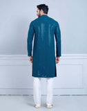 Gliietering and Stylish Party Wear Kurta Set